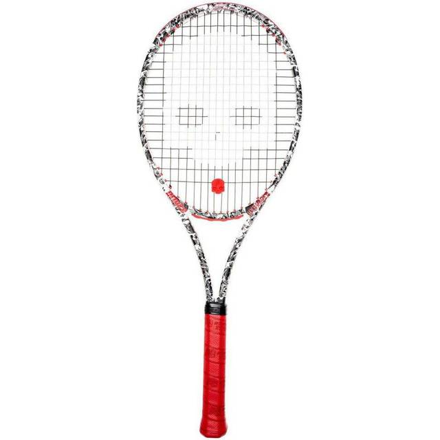 Prince Tennis Racket Prince x HYDROGEN Collaboration TOURO3 TATTOO 100 Tour O3 Tattoo 100 310 7T52W Spin Plus Pre-strung [Free II]