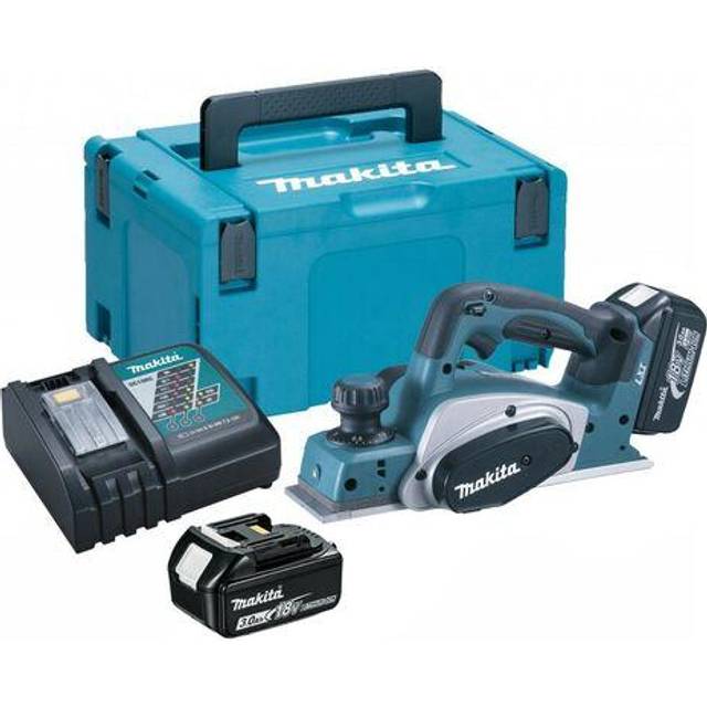 Makita DKP180RFJ 18v Planer LXT Lithium Ion Li-Ion Cordless - 2 x 3.0ah Battery