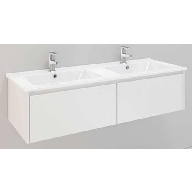 Noro Tvättställskåp Lifestyle concept 1200 dubbel 2 lådor (Typ: Dubbelt lågt handfat)