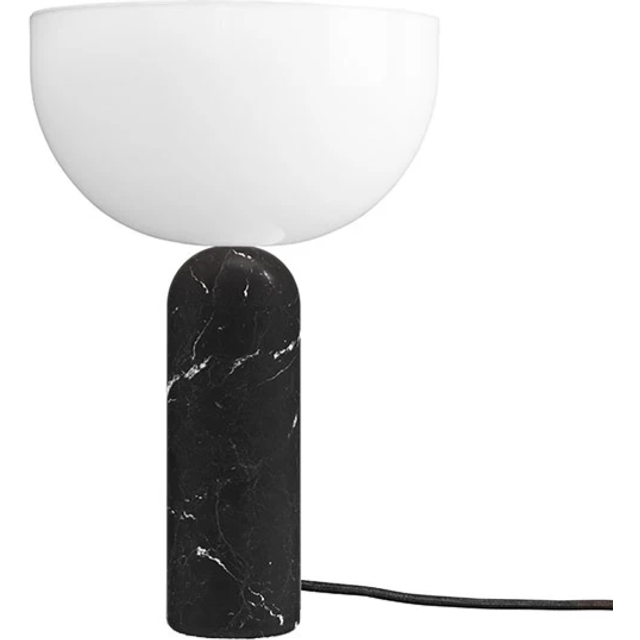 New Works Kizu table lamp large Black marble