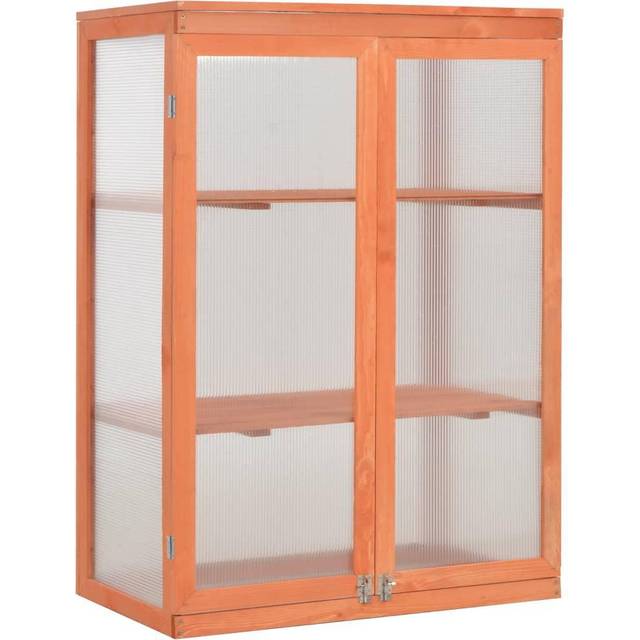 Växthus trä 75x47x109 cm