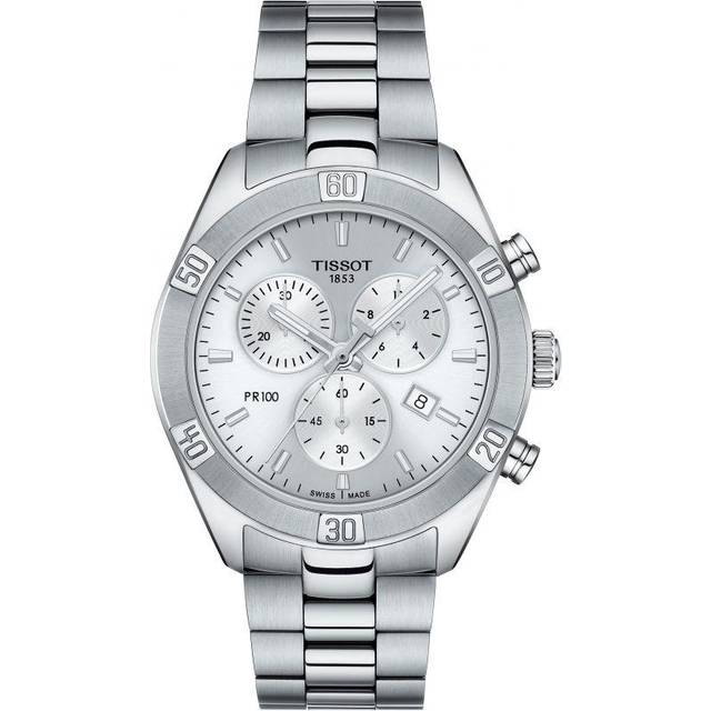 Tissot Watch PR 100 Sport Chic Chronograph - Silver