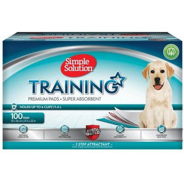 Simple Solution Absorberande Premium Hund- och Valp träningskuddar -Pack med 100
