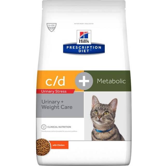 Hill's Prescription Diet Feline c/d Urinary Stress + Metabolic Dry Cat Food 1,5 kg
