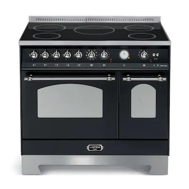 Spis - Dolce Vita 90 cm (2 ugnar) (Svart/Krom) Induktion