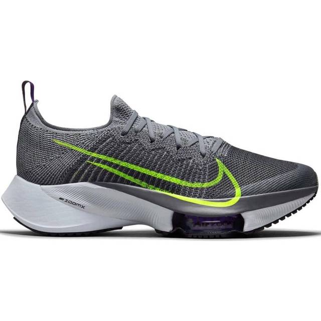 Nike Air Zoom Tempo NEXT% Flyknit 'Particle Grey Volt' CI9923-004 - Grey/Green - 8.5