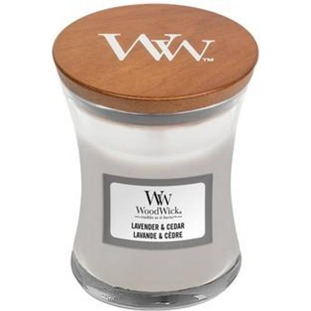 Woodwick Lavender & Cedar Candle, Mini