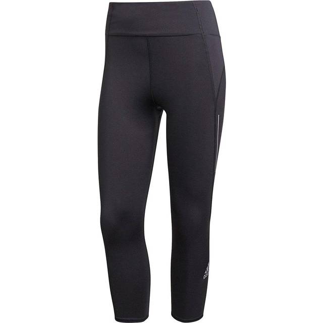 ADIDAS OWN THE RUN 3/4 RUNNING LEGGINGS Damen Schwarz XS