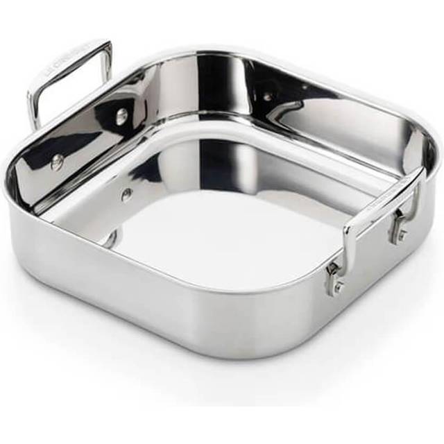 Le Creuset Classic 3-ply Stainless Steel Square Roaster 26cm (26cm L)