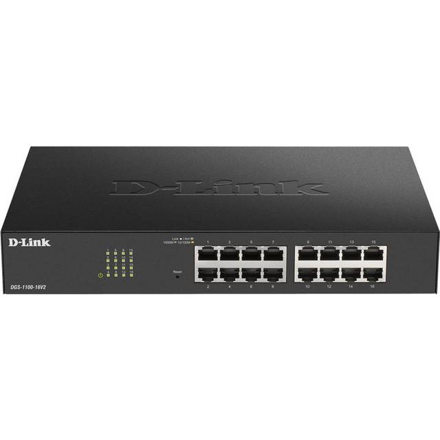 D-Link DGS-1100-24PV2 24-Port Gb PoE Smart Managed Switch