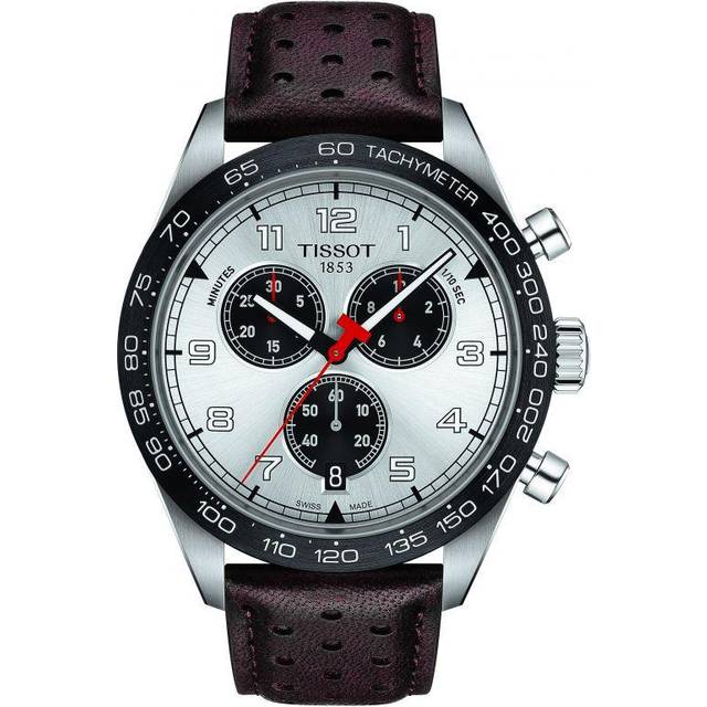 T-Sport PRS516 Chronograph 45mm Mens Watch Silver