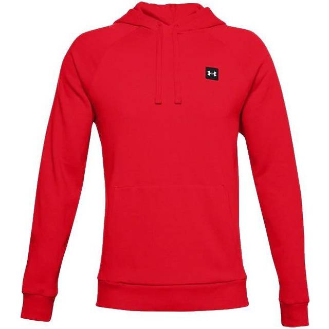 Under Armour Rival Fleece Hoody Men red, size: L