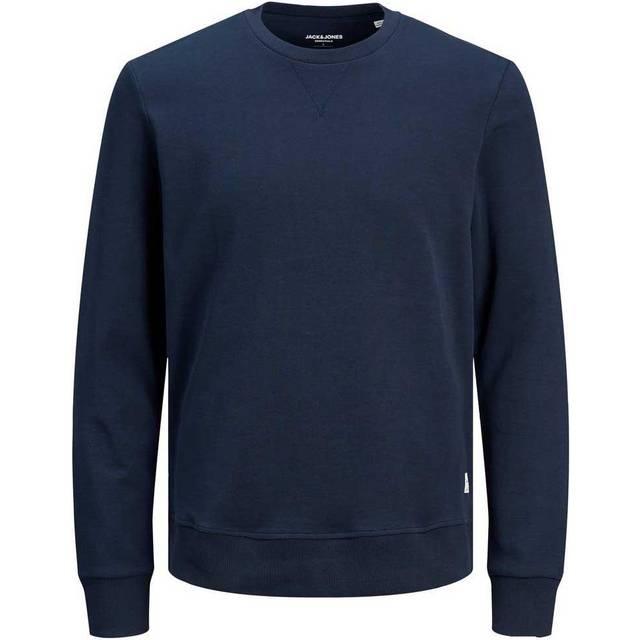 Sweatshirt Jack & Jones Basic crew neck - Bleu - XL