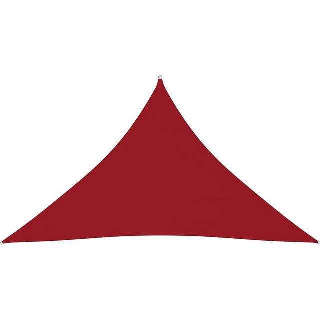 Naplate 5m x 5m x 6m Triangle Shade Sail - Brown (236cm W X 157.5cm D)