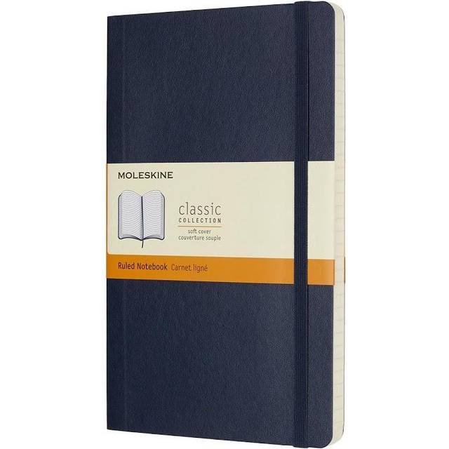 Moleskine Sapphire Blue Large Ruled Notebook Soft -  - book