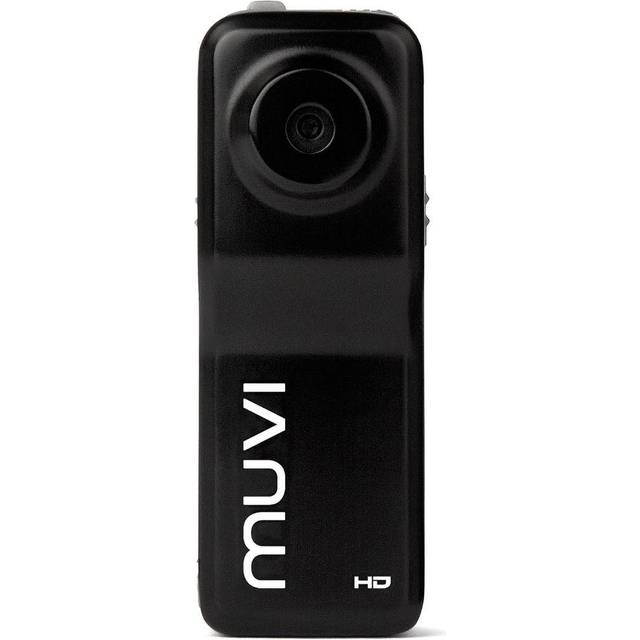 Veho Muvi HD10X mikrovideokamera | HD | Handsfree | Kroppssliten | actionkamera | 8 GB microSD-kort | 1080p30 - svart (VCC-003-MUVI-1080)