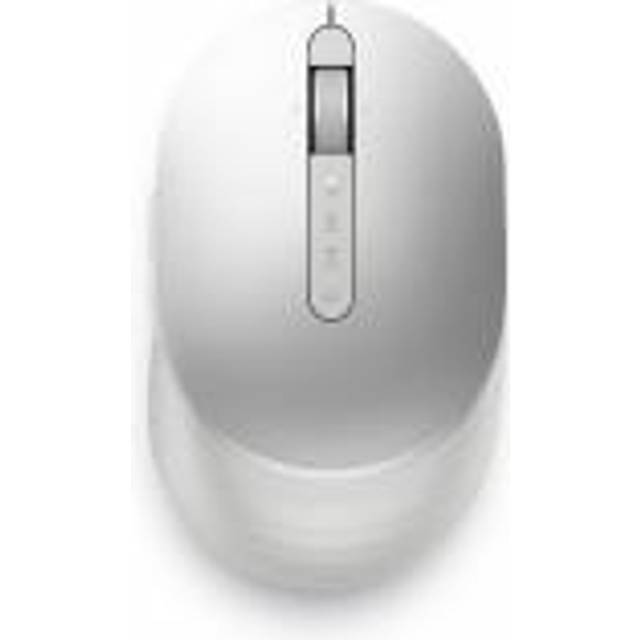 Dell Premier MS7421W - Mus - optisk - 7 knappar - trådlös - 2.4 GHz, Bluetooth 5.0 - silverplatina - med 3 years NBD Advance Exchange