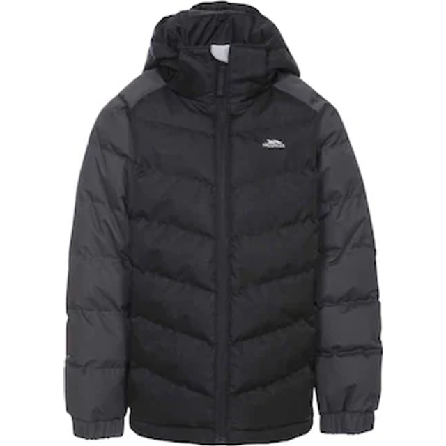(3/4 Years, Black) Trespass Childrens Boys Sidespin Waterproof Padded Jacket
