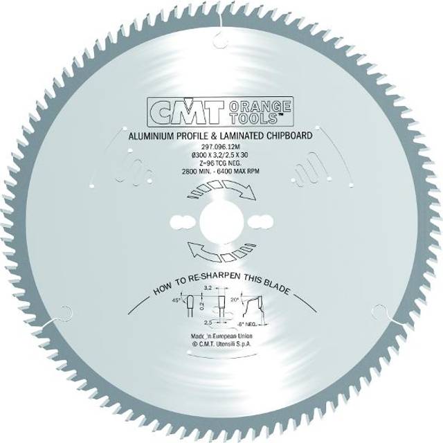 CMT 296.160.56H Non-Ferrous Metal & Laminated Panel Blade Z-56ÂD-160ÂB-20ÂK-2,8ÂP-2,2