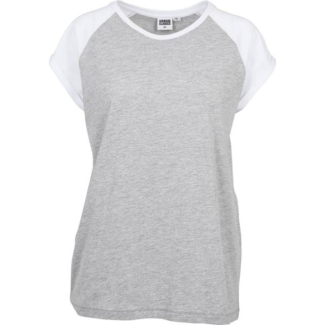 Women's T-shirt Urban Classic contrat raglan - Gris
