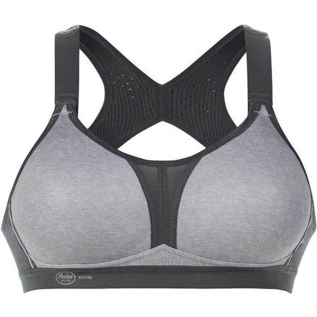 Anita - Dynamix Star Racerback – sportbehå, Grå (ljung grå 254), 80G
