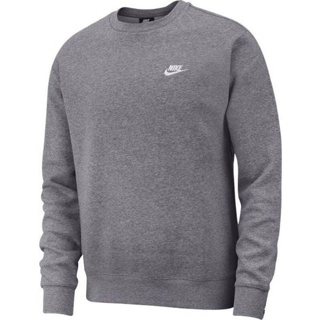 Nike Sportswear Club Fleece Crew Charcoal Heather