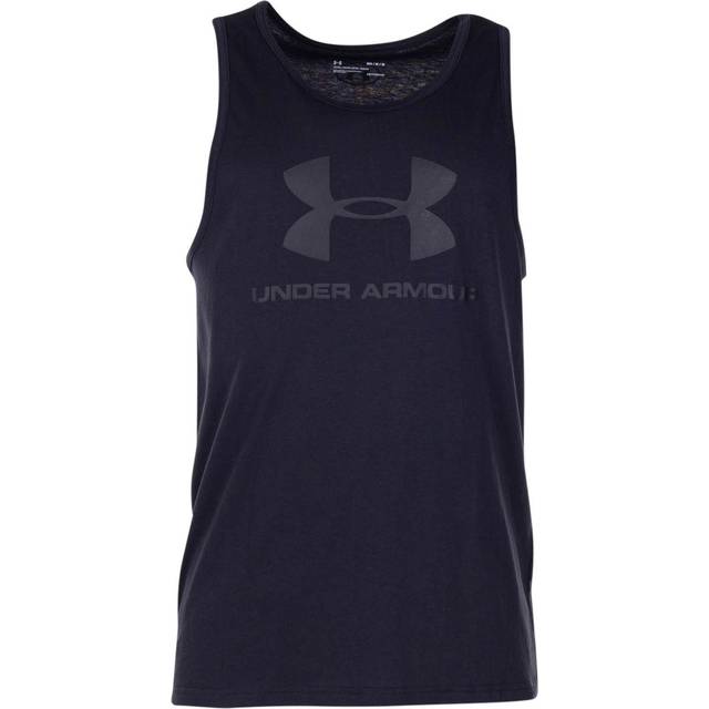 Under Armour Sportstyle Logo Tank Black - Under Armour - Size: S34/36