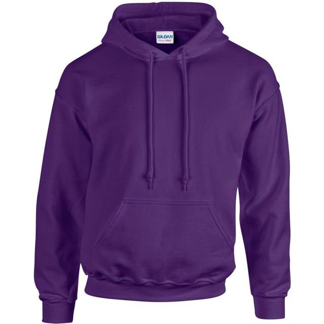 (XL, Purple) Gildan Heavy Blend Adult Unisex Hooded Sweatshirt / Hoodie