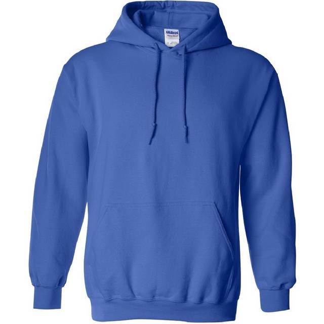 (S, Royal) Gildan Heavy Blend Adult Unisex Hooded Sweatshirt / Hoodie