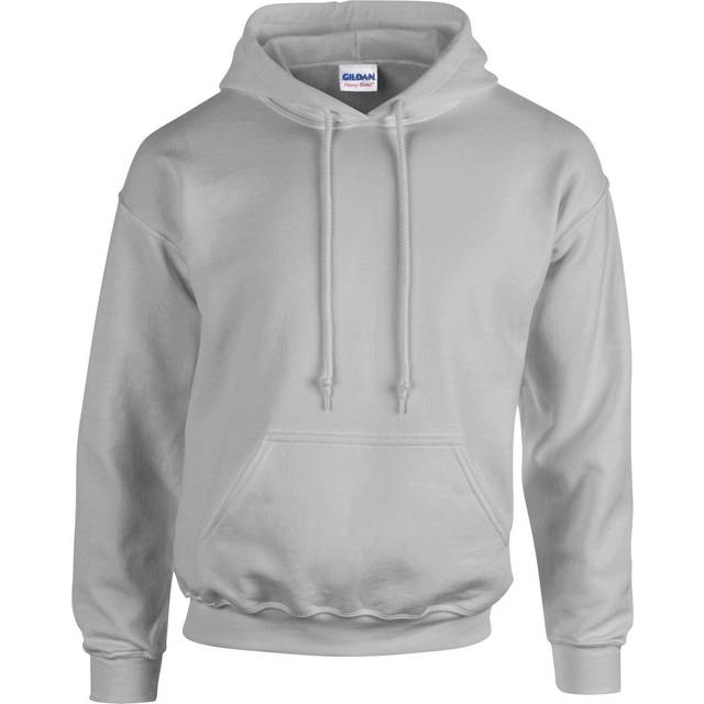 (XL, Sport Grey) Gildan Heavy Blend Adult Unisex Hooded Sweatshirt / Hoodie