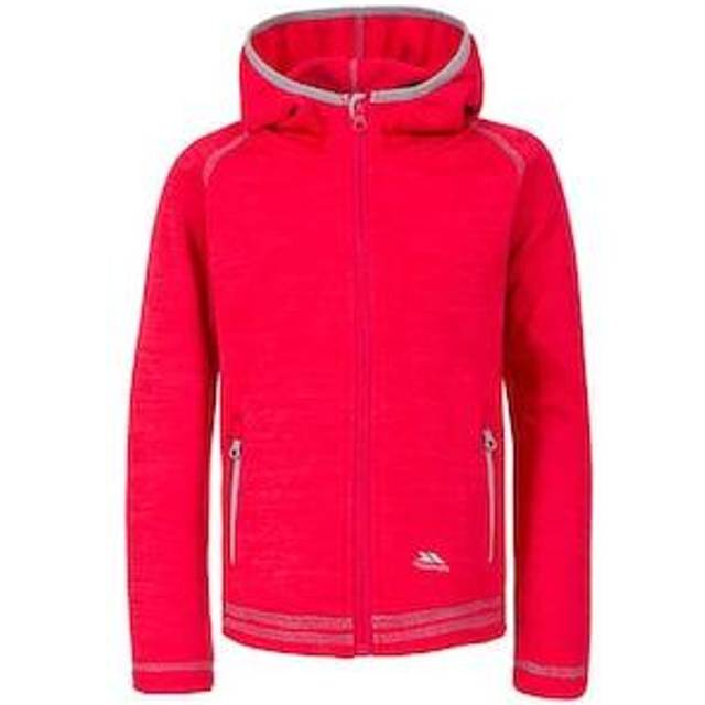 (2-3 Years, Raspberry Marl) Trespass Childrens Girls Goodness Full Zip Hooded Fleece Jacket