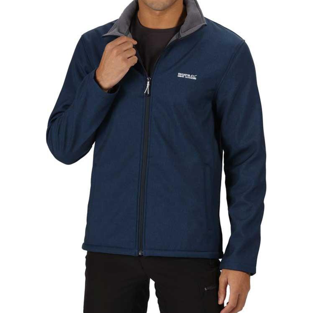Regatta Mens Cera V Durable Wind Resistant Softshell Jacket 3XL- Chest 49-51' (124.5-129.5cm)