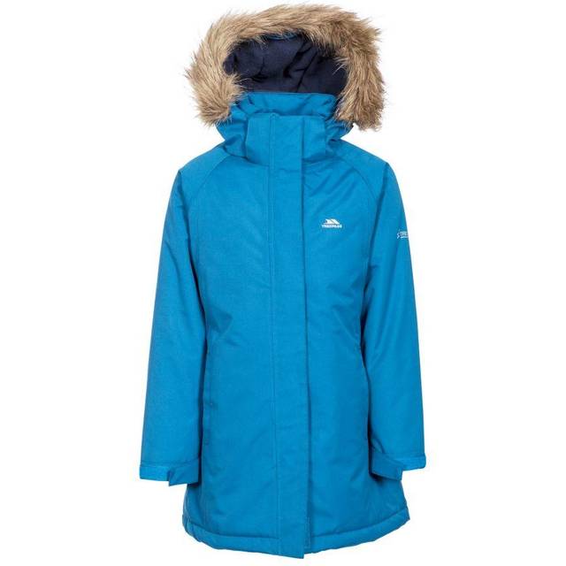 Trespass Girls Waterproof Parka Jacket Fame