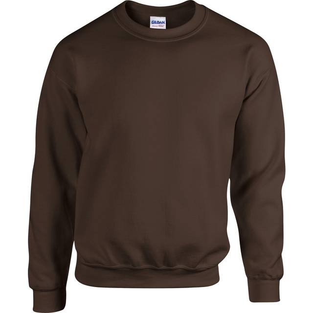 (2XL, Dark Chocolate) Gildan Heavy Blend Unisex Adult Crewneck Sweatshirt