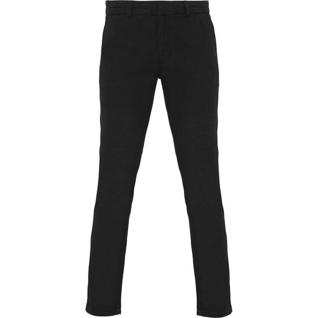 (XS, Black) Asquith & Fox Womens/Ladies Casual Chino Trousers