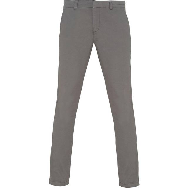 Asquith & Fox Womens/Ladies Casual Chino Trousers (Slate) - Blue - Size X-Large