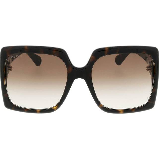 Gucci GG 0876S 002, BUTTERFLY Sunglasses, FEMALE - Havana