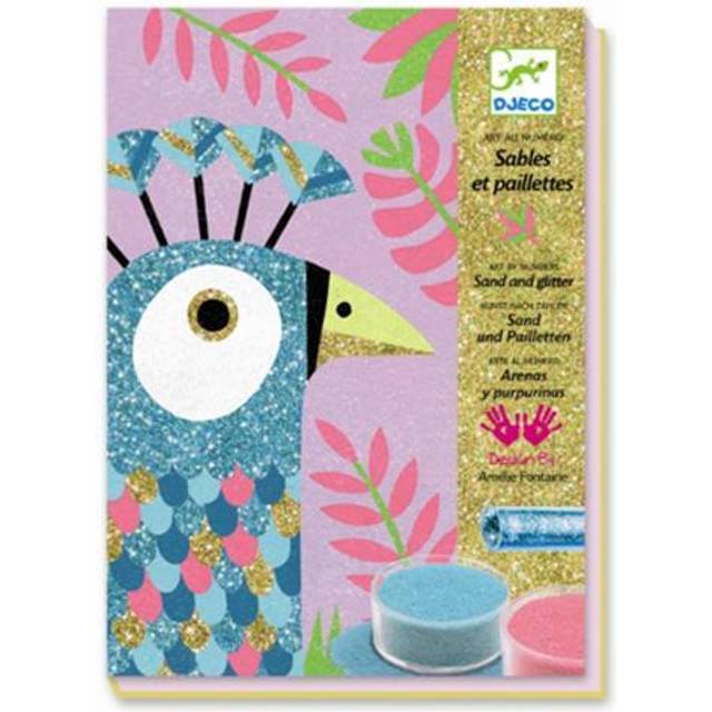 Sand & Glitter Dazzling Birds Workshop multi - Multi