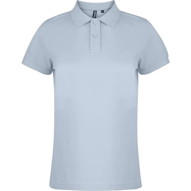 (XS, Turquoise) Asquith & Fox Womens/Ladies Plain Short Sleeve Polo Shirt