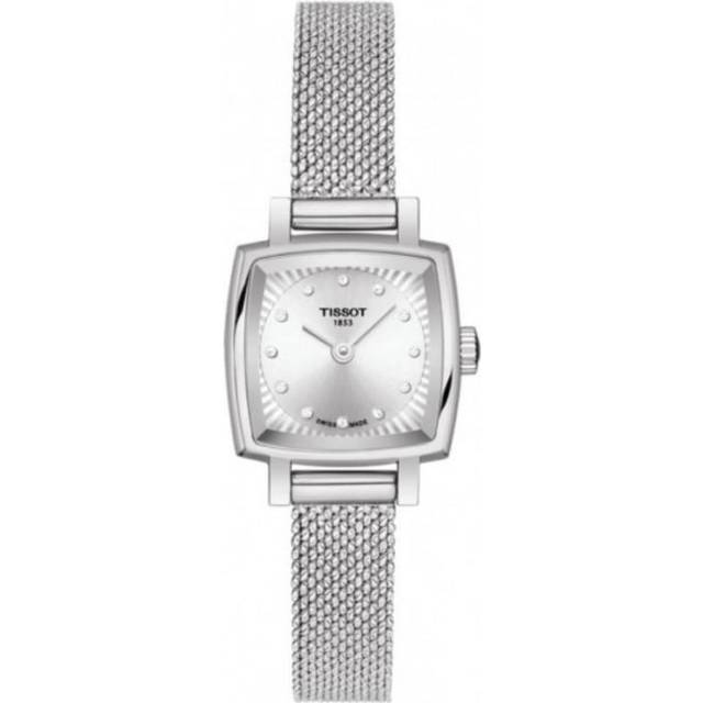 Tissot Lovely Diamond Stainless Steel Mesh Bracelet Watch