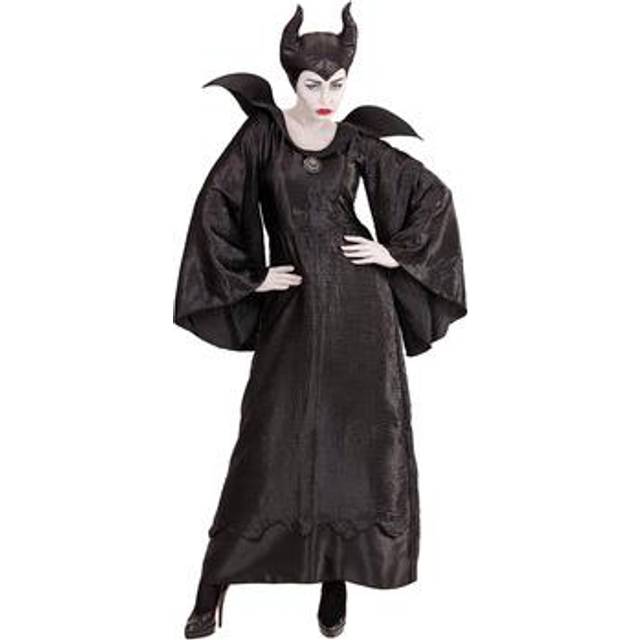 WIDMANN MILANO Partymode – Kostym Malefizia, klänning, mörk älva, häxa, saga, karnevaldräkt, halloween