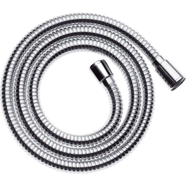 hansgrohe Sensoflex metal shower hose 1.25 m, anti-kink and tangle free, chrome effect 28132000