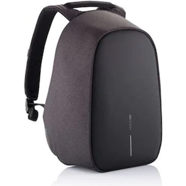 XD Design Bobby Hero Rygsæk 13.3" 210D recycled PET Polyetylenskum Svamp Polyuretan-læder Polypropylen Sort