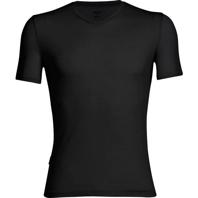 Icebreaker - Anatomica S/S V - Merino base layer size M, black