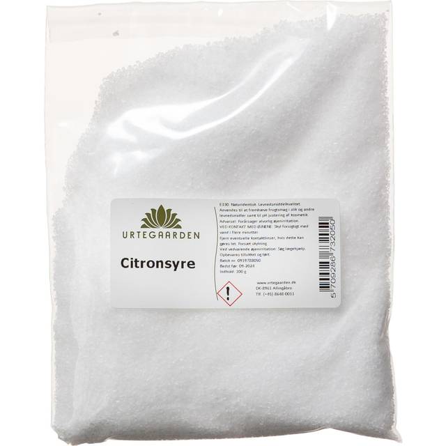 Urtegaarden Citronsyra - 100 g