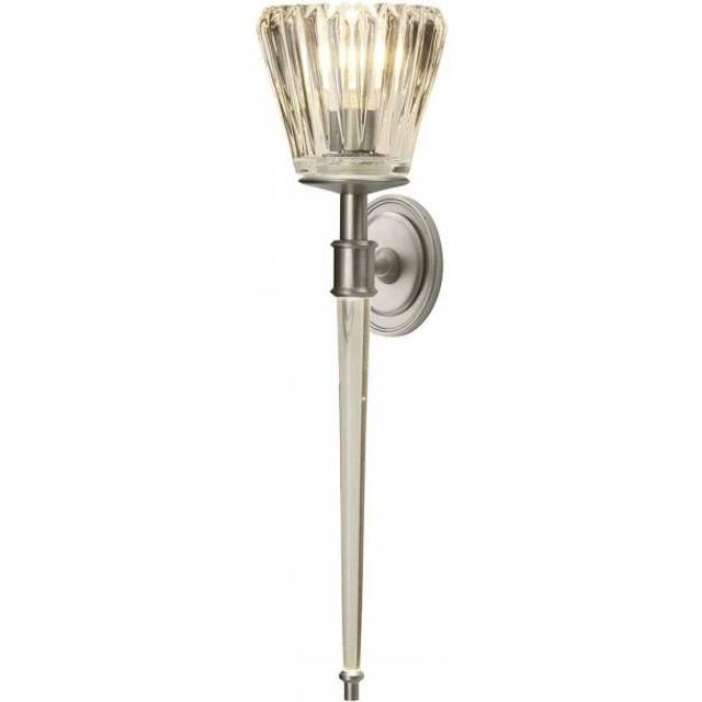 Elstead BATH/AGATHA BN Agatha 2 Light Wall Light Brushed Nickel