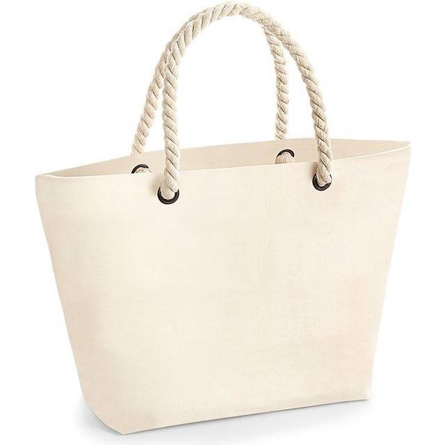 (One Size, Natural) Westford Mill Nautical Beach Bag