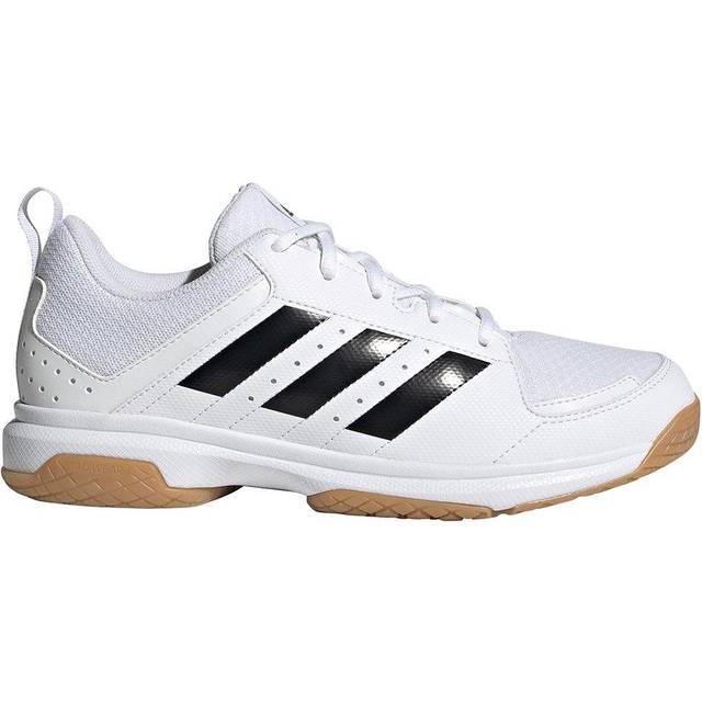 adidas Kvinnor Ligra 7 Indoor Shoes, Cloud White/Core Black/Cloud White, 37 1/3 EU