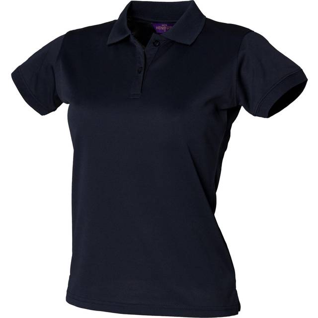 Henbury Women&apos;s Coolplus Polo Shirt HB476 Navy M Colour: Navy, Si