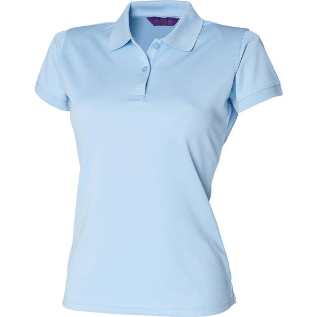 Henbury Women&apos;s Coolplus Polo Shirt HB476 Light Blue S Colour: Li